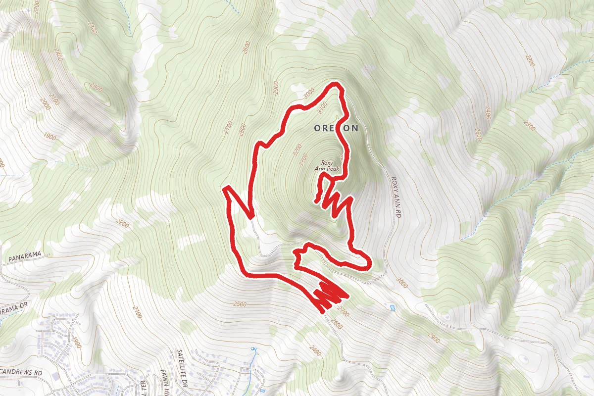 Roxy Ann Peak Trail