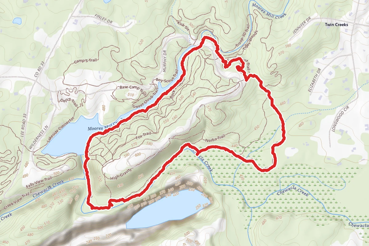 Chewacla Outer Loop