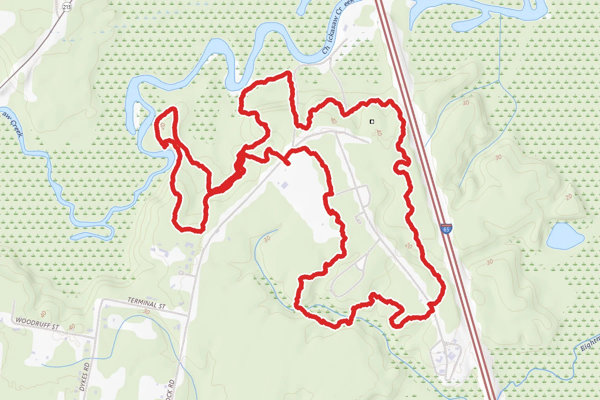 Cemetery Loop and Indian Loop