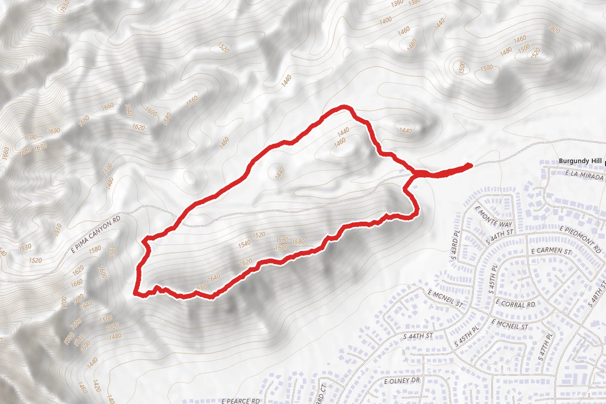 West Loop and Marcos de Niza Trail