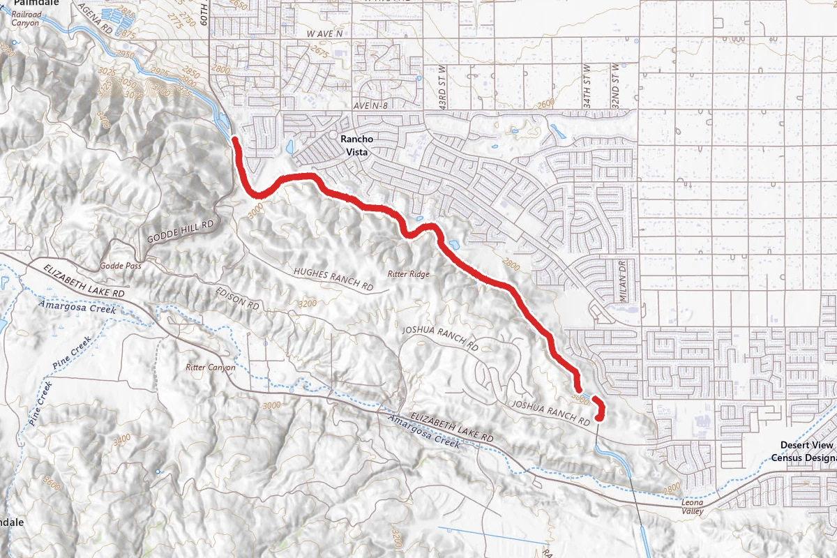 California Aqueduct Trail