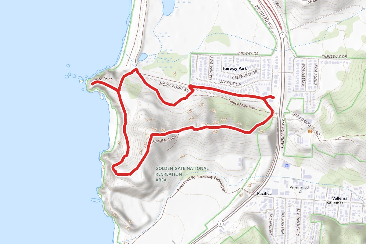 Old Mori Road to Timigtac Trail Loop