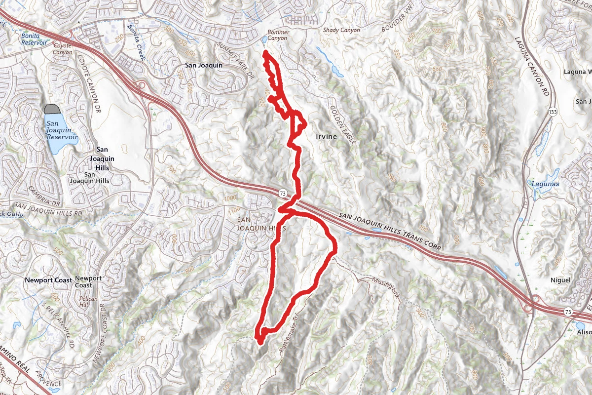Bommer Canyon and Deer Canyon Loop