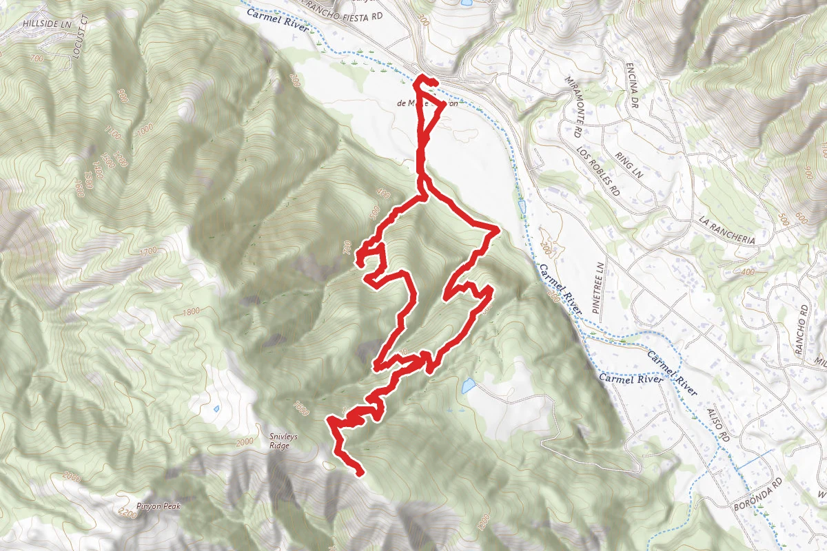 Sky Trail to Snivleys Ridge