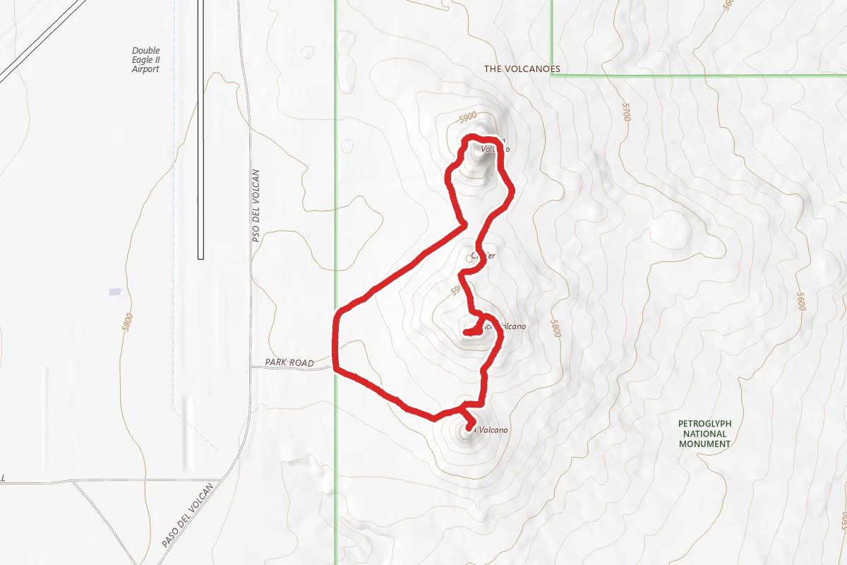 The Volcanoes Trail