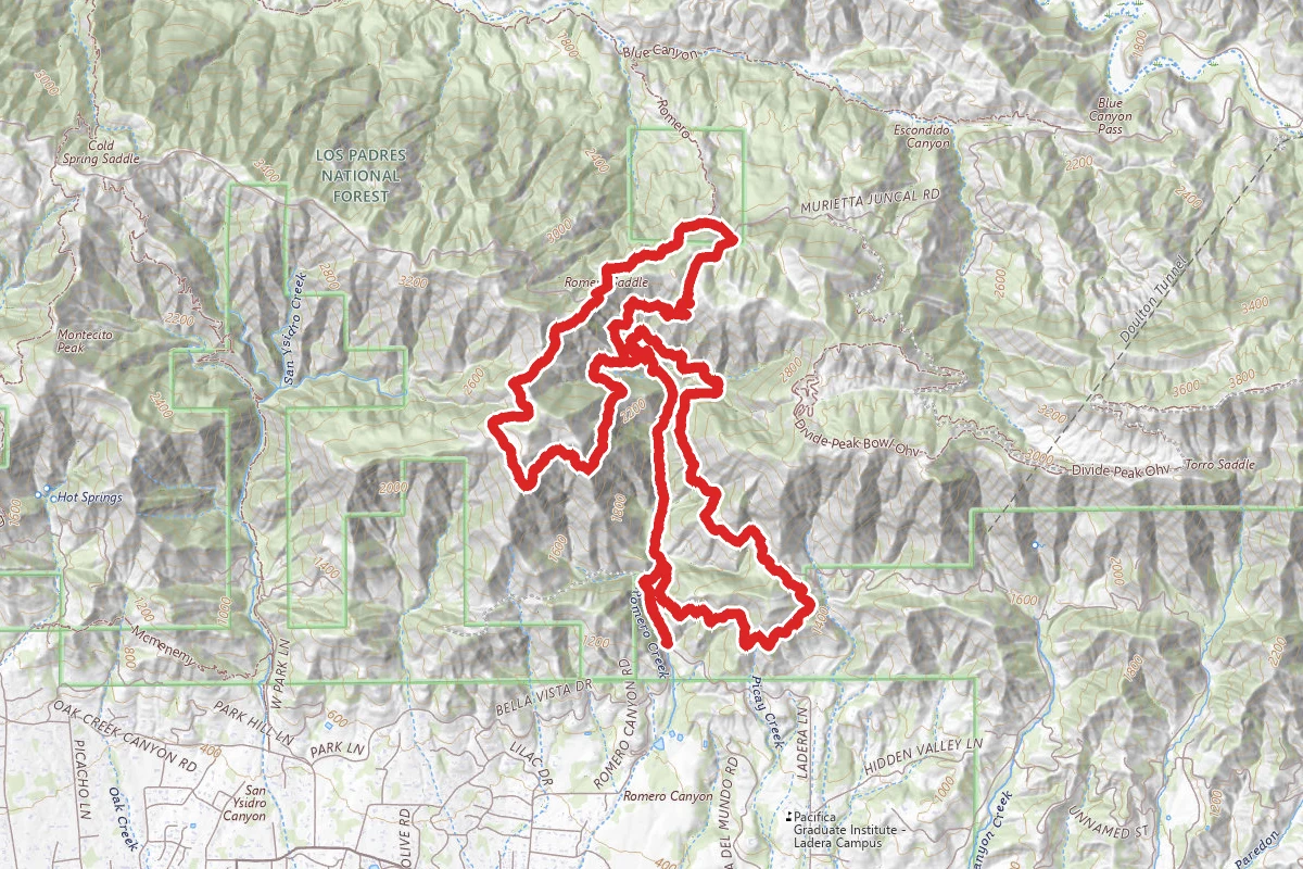 Romero Canyon Loop