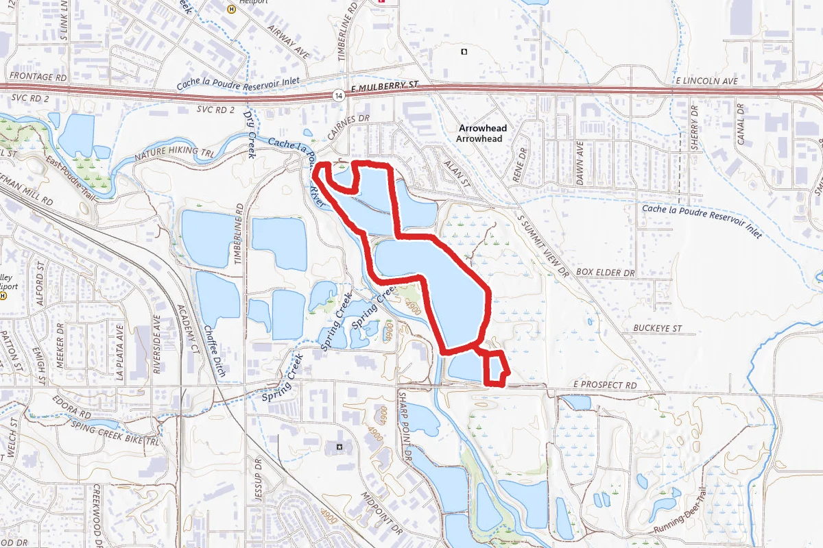 Riverbend Pond Loop