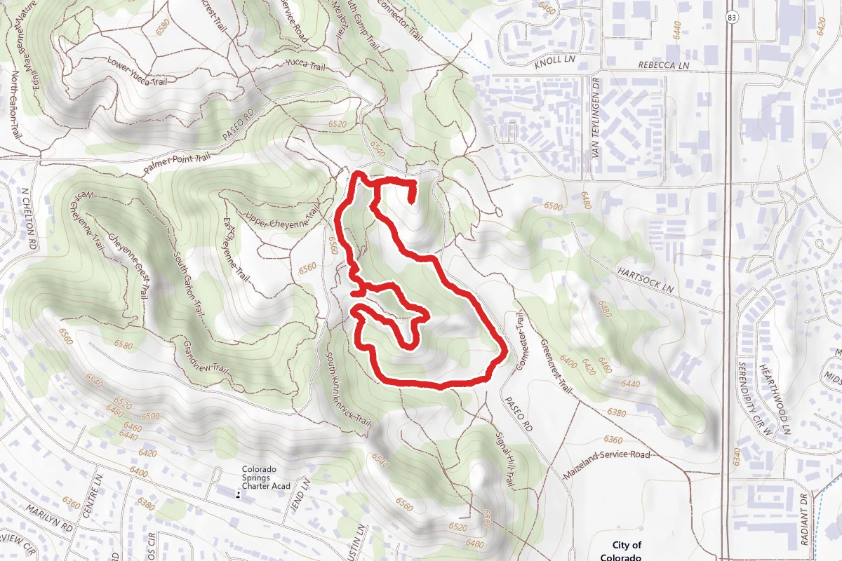 Kinnickinnick Trail