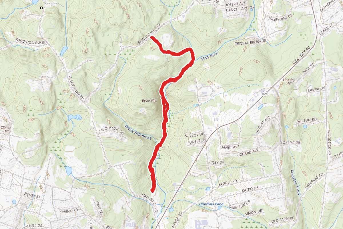 Peterson Park to Spindle Hill