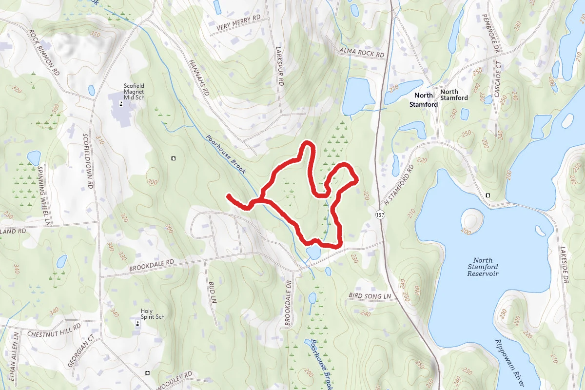 Bartlett Arboretum Trail