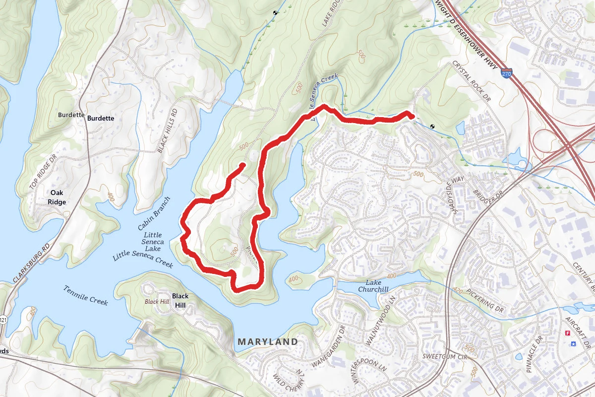 Crystal Rock and Black Hill Trails