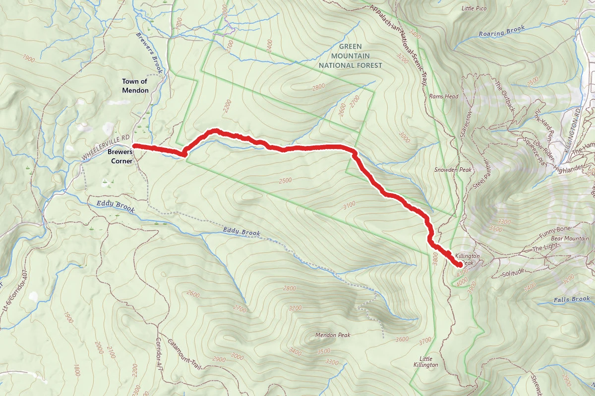 Killington Peak via Bucklin Trail
