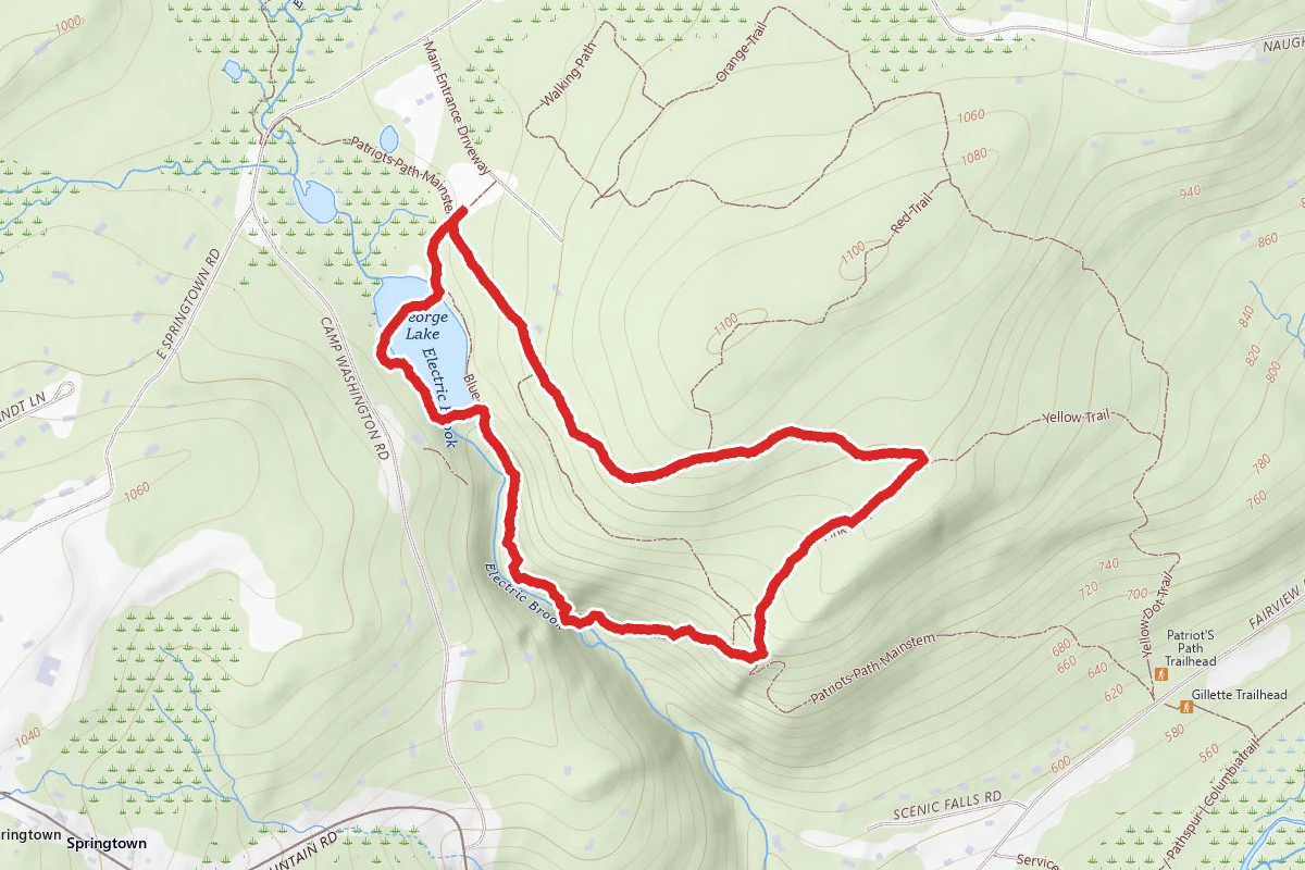 Grand Loop, Quarry Stone and Falling Waters Loop