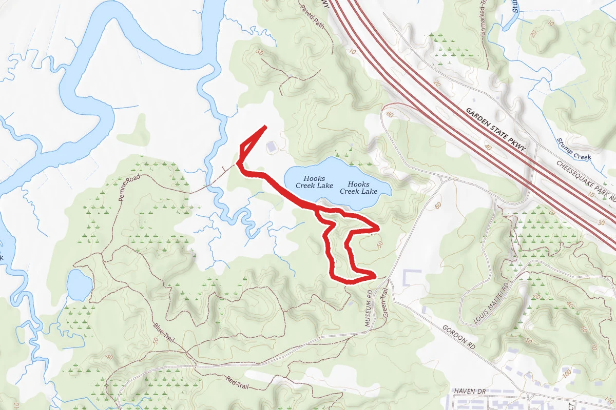 Cheesequake Yellow Trail