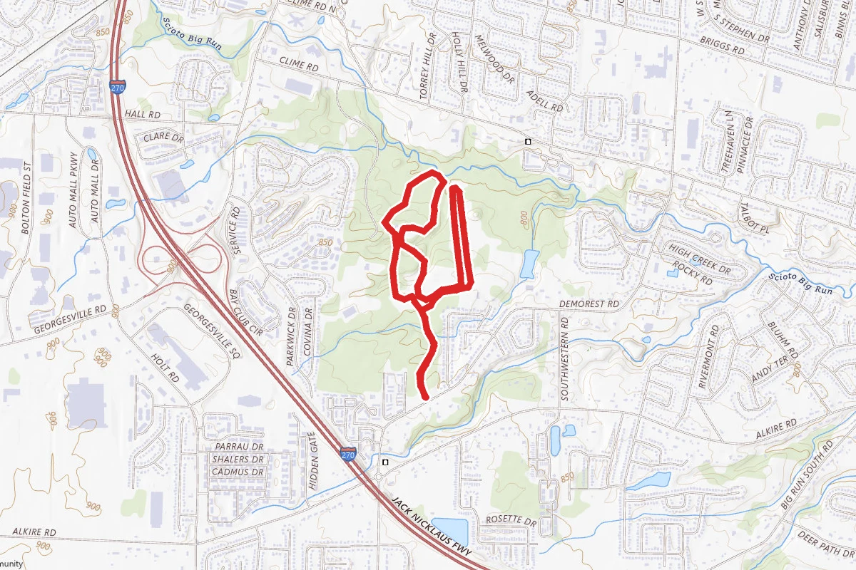 Big Run Park Loop