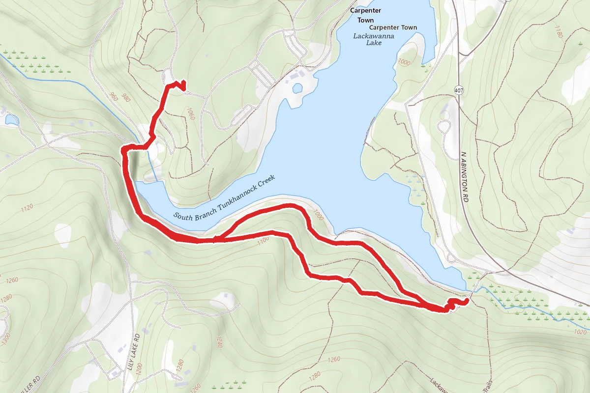 Snowflake and Frost Hollow Trails