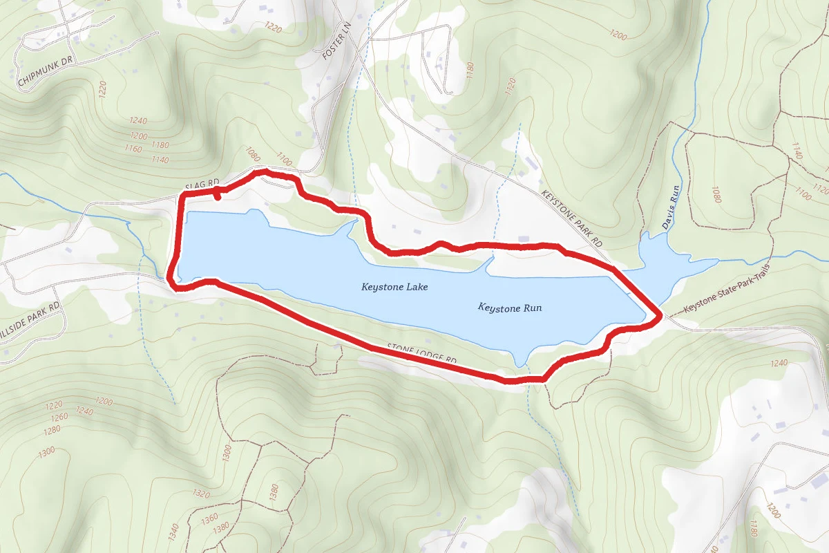 Keystone Lake Loop