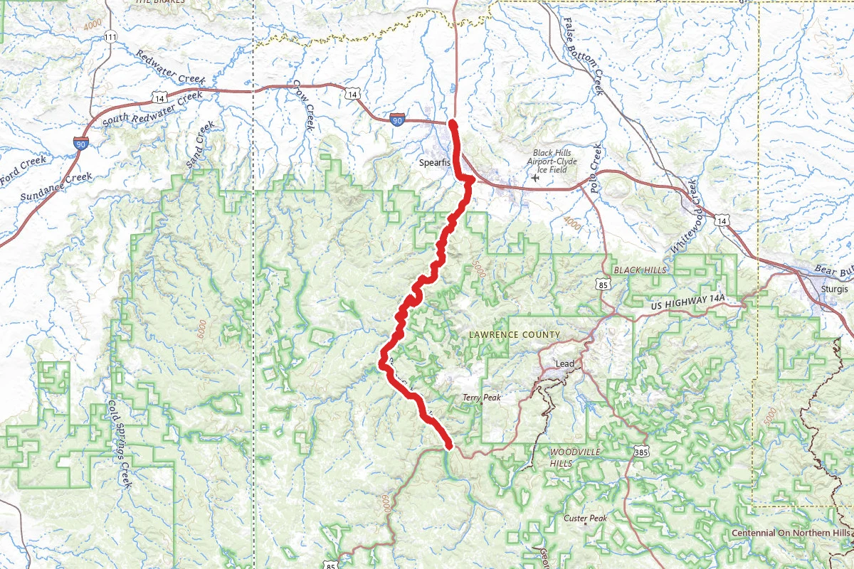 Spearfish Canyon Highway