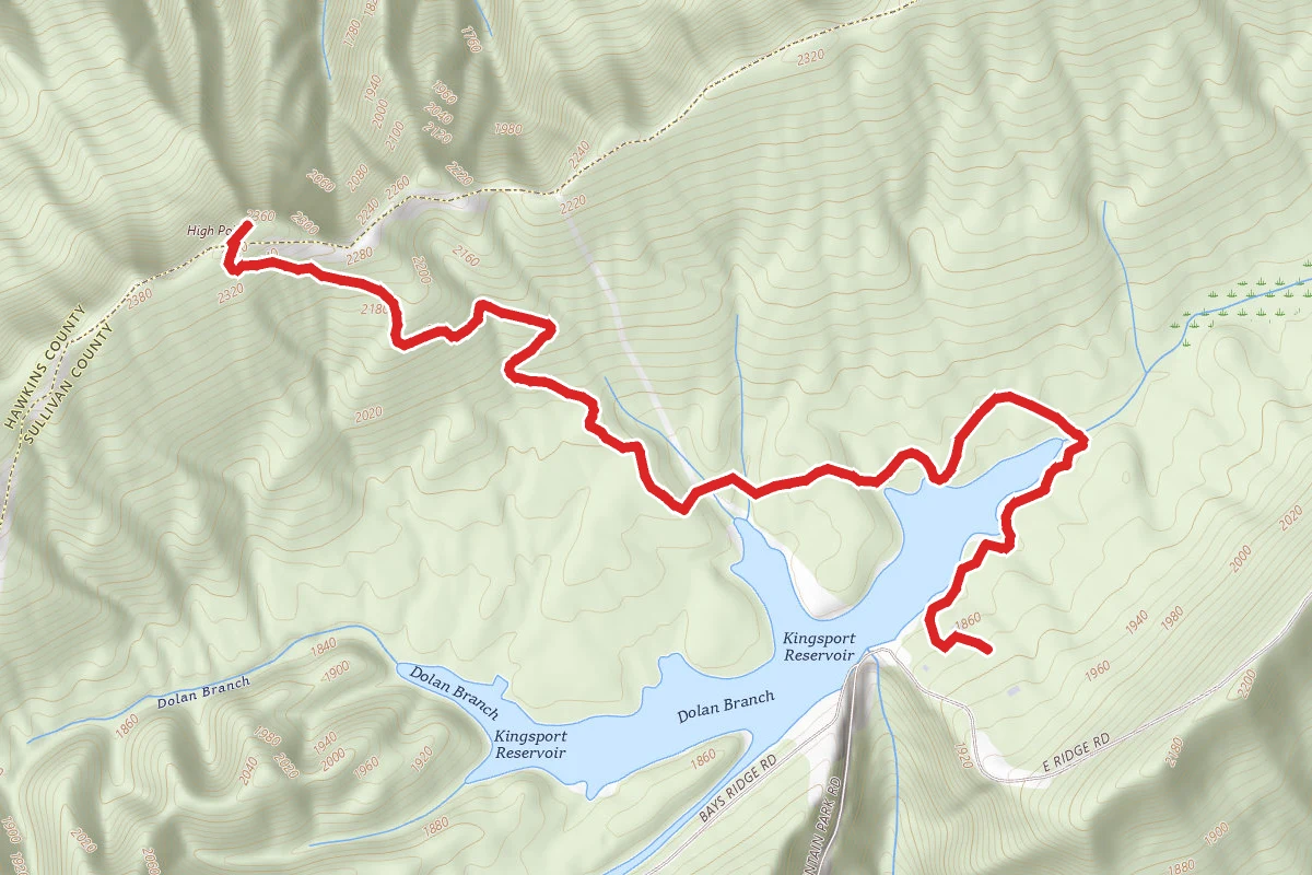 Bays Mountain Fire Tower Trail