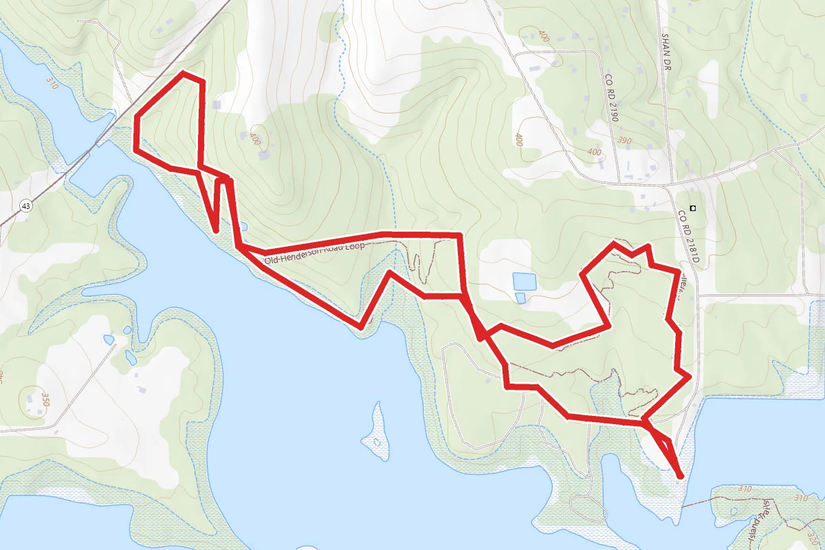 Martin Creek Lake State Park Trail