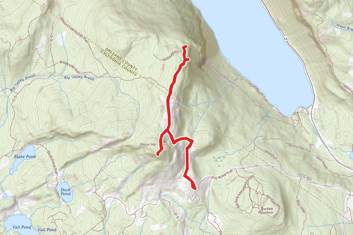 Herbert Hawkes Hiking Trail