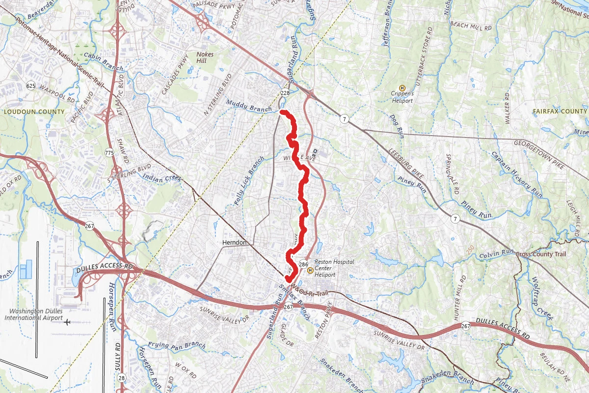 Sugarland Run Trail