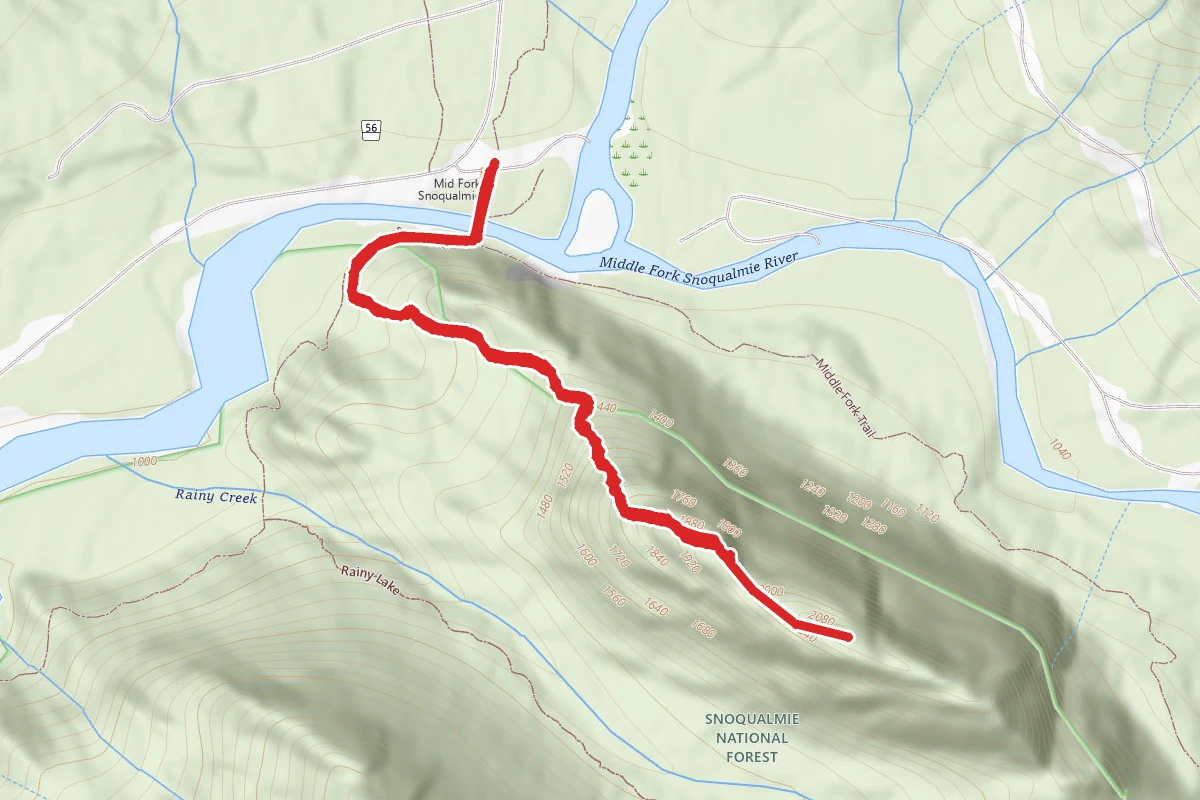 Stegosaurus Butte Trail