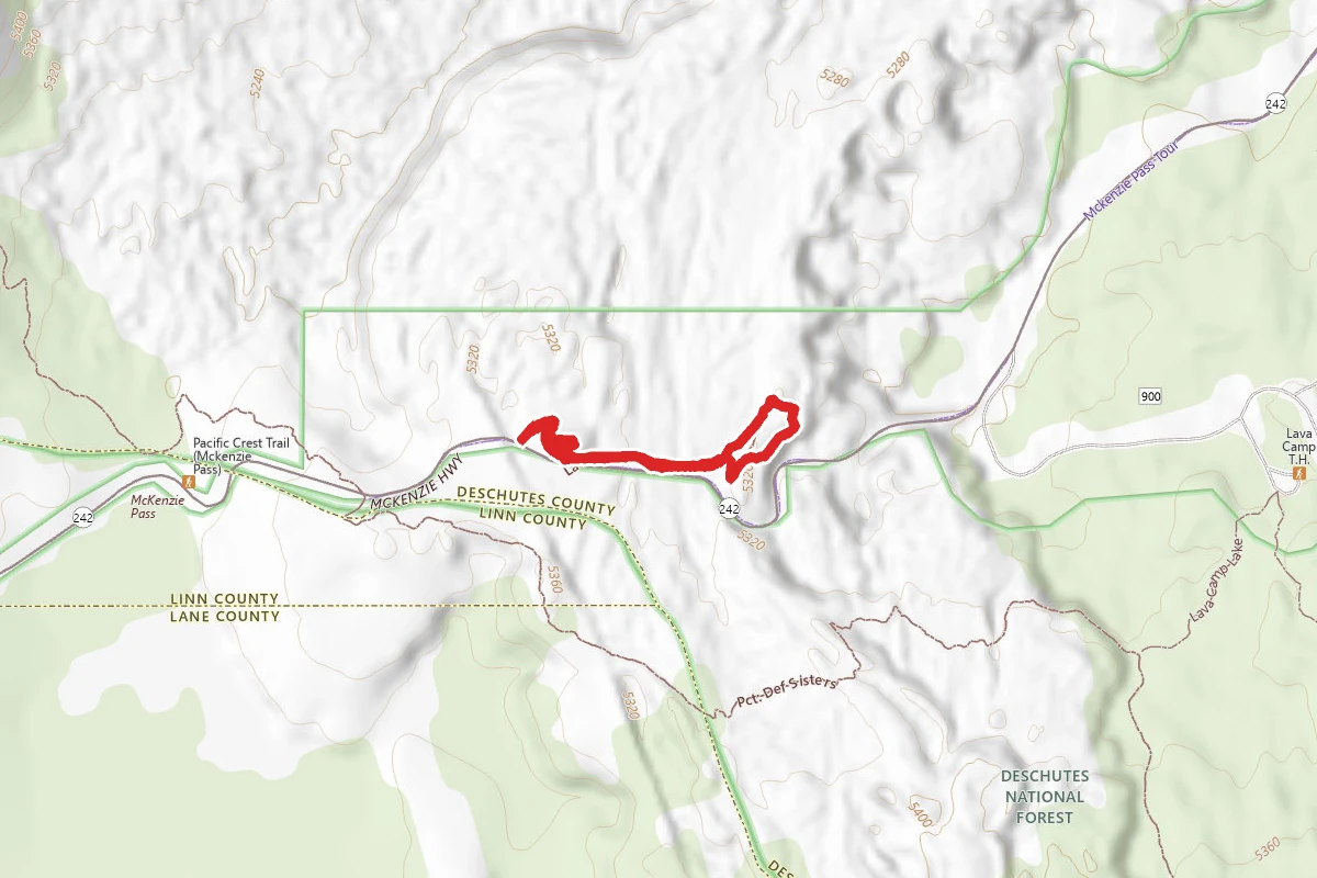 Dee Wright Observatory Trails