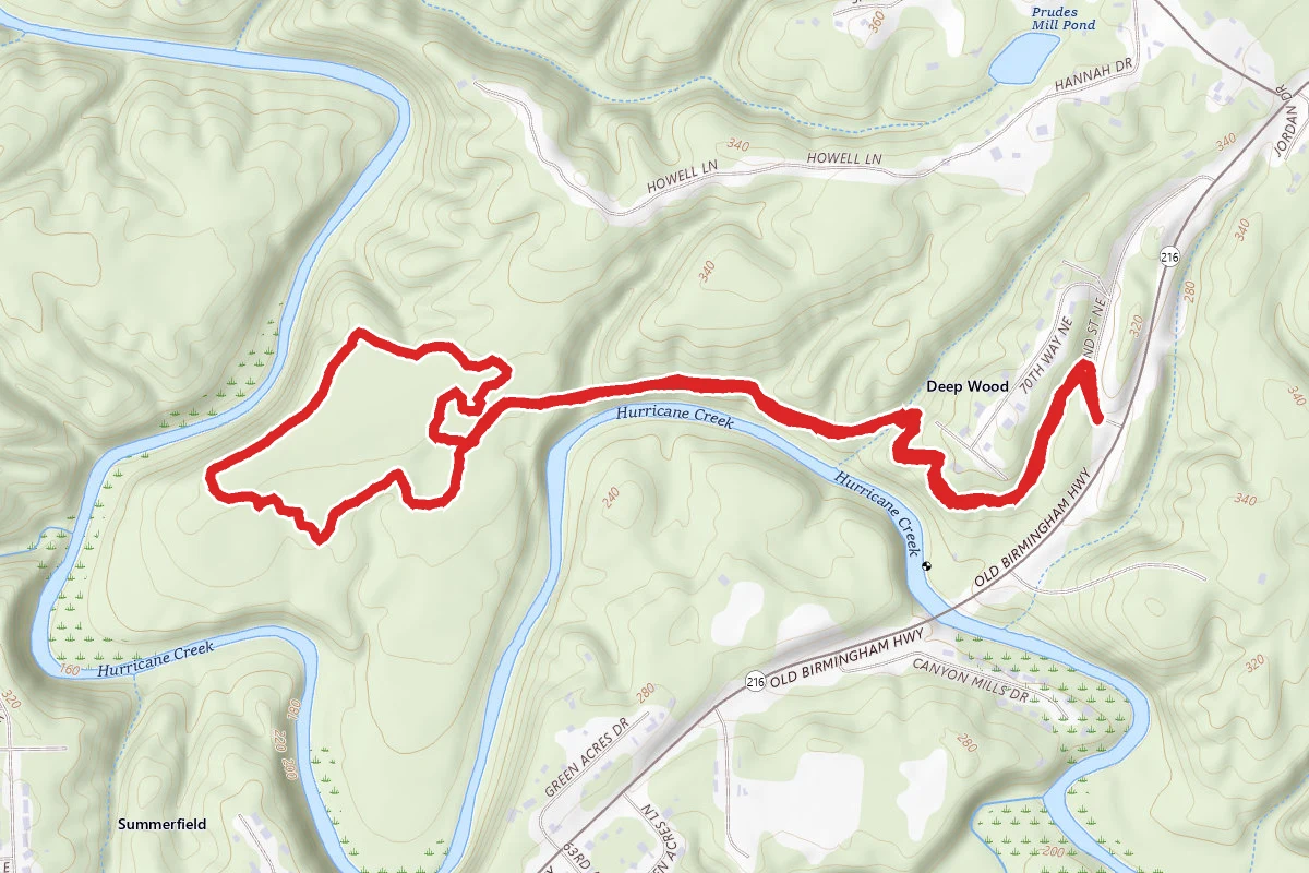 Approach Trail and North Loop