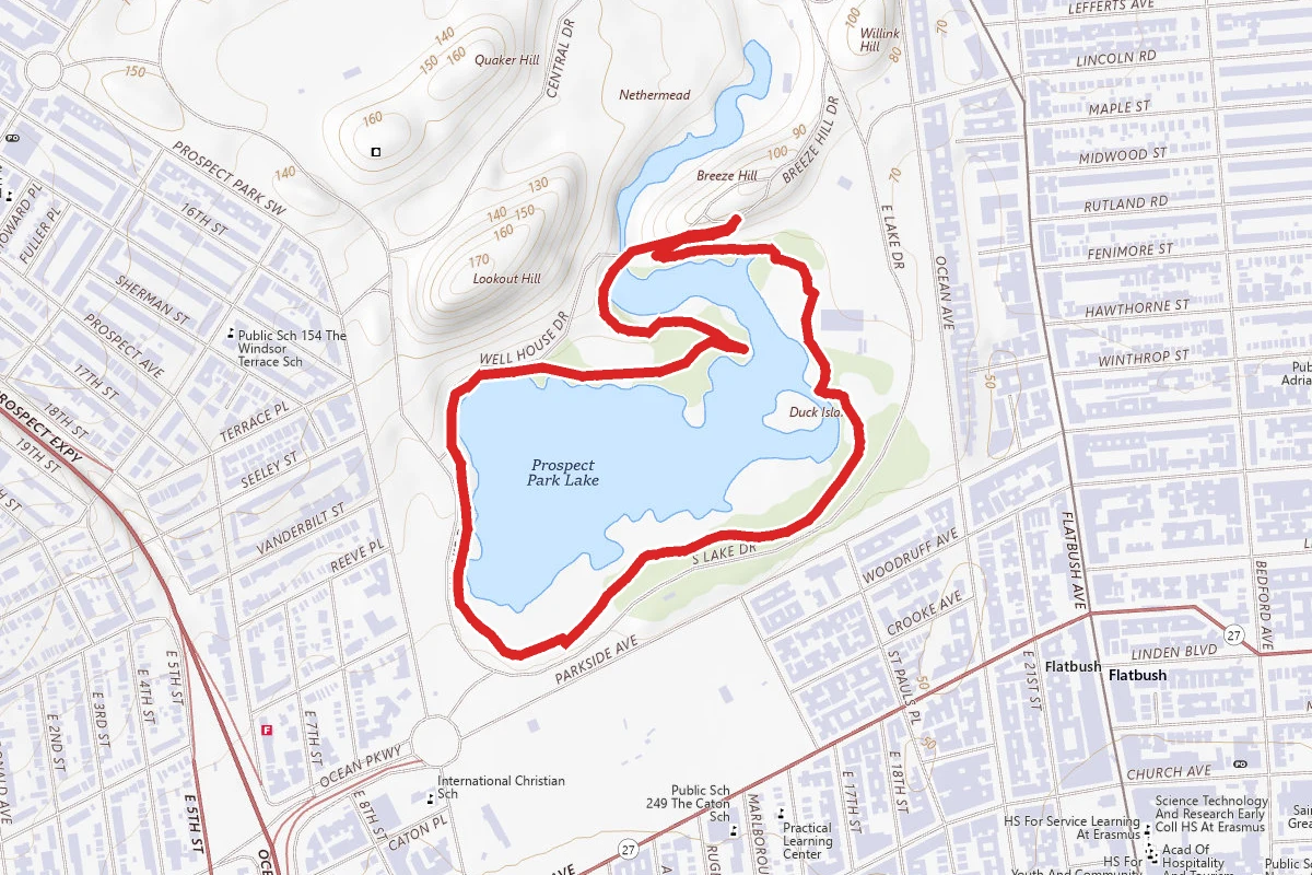Prospect Park Lake Loop