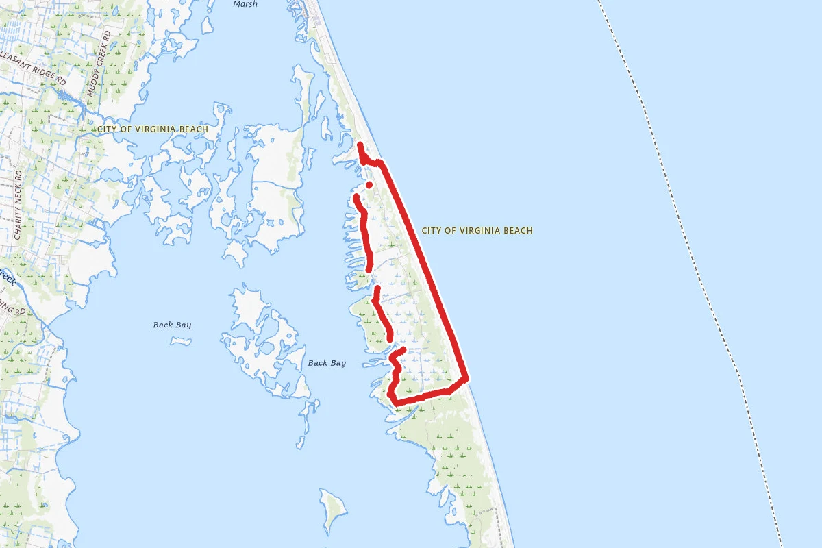 West Dike, Barbour Hill, Sand Ridge Beach Loop