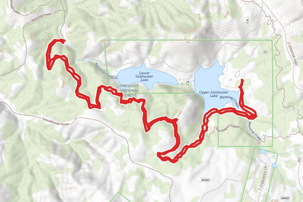 Bannon Creek Trail to Trail #396