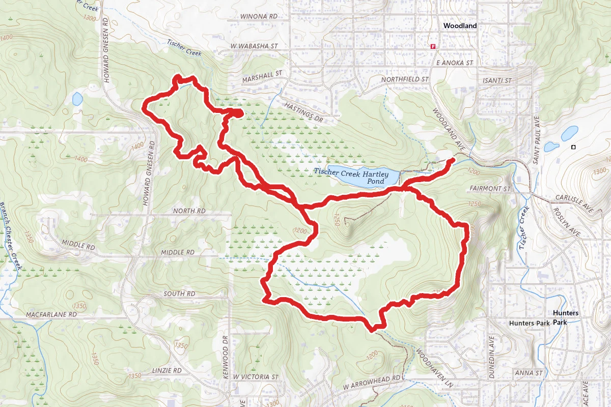 Hartley Nature Center Loop