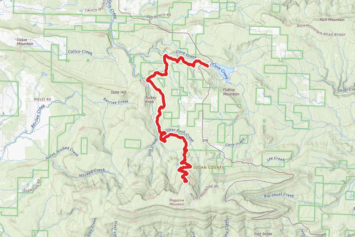 Cove Lake Trail