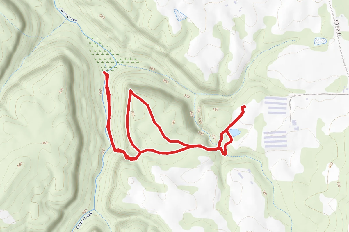 Cane Creek to Linden Meadows