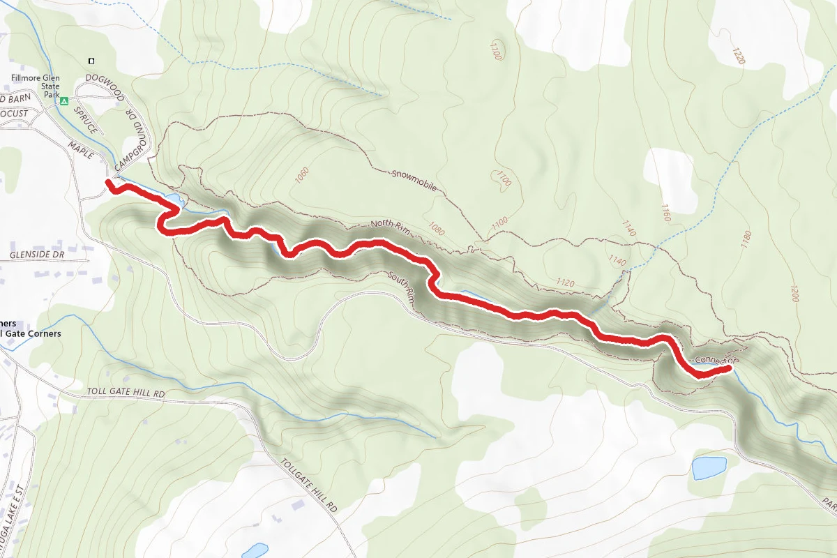 Fillmore Glen Gorge Trail
