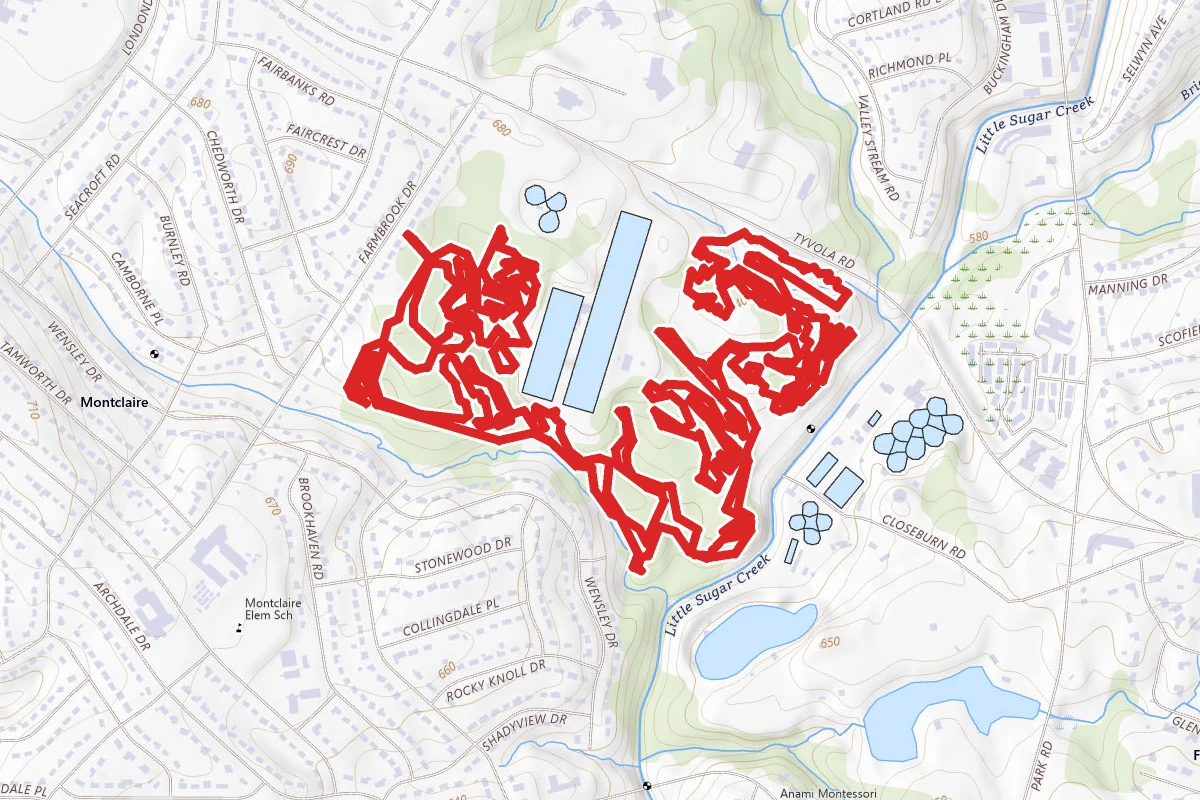 Back Yard Mountain Bike Trails