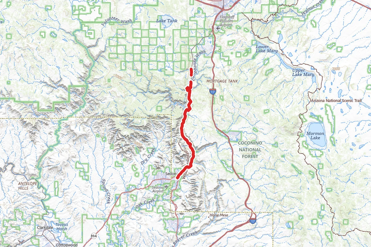 Oak Creek Canyon Scenic Drive