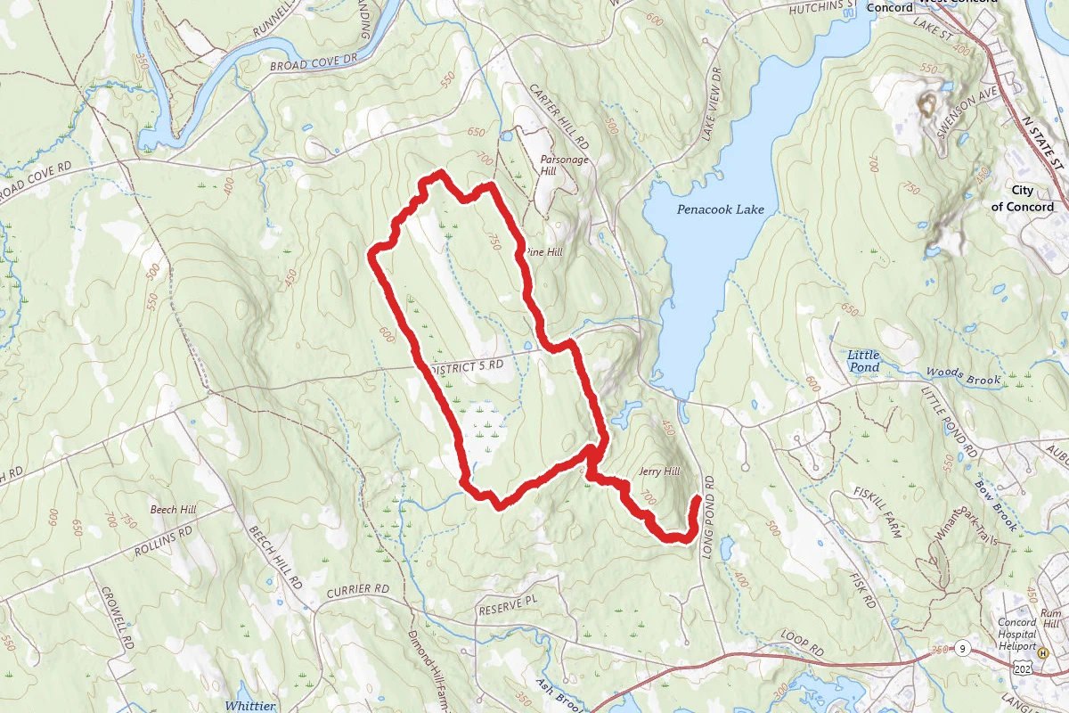 Swope Loop to Pine Hill