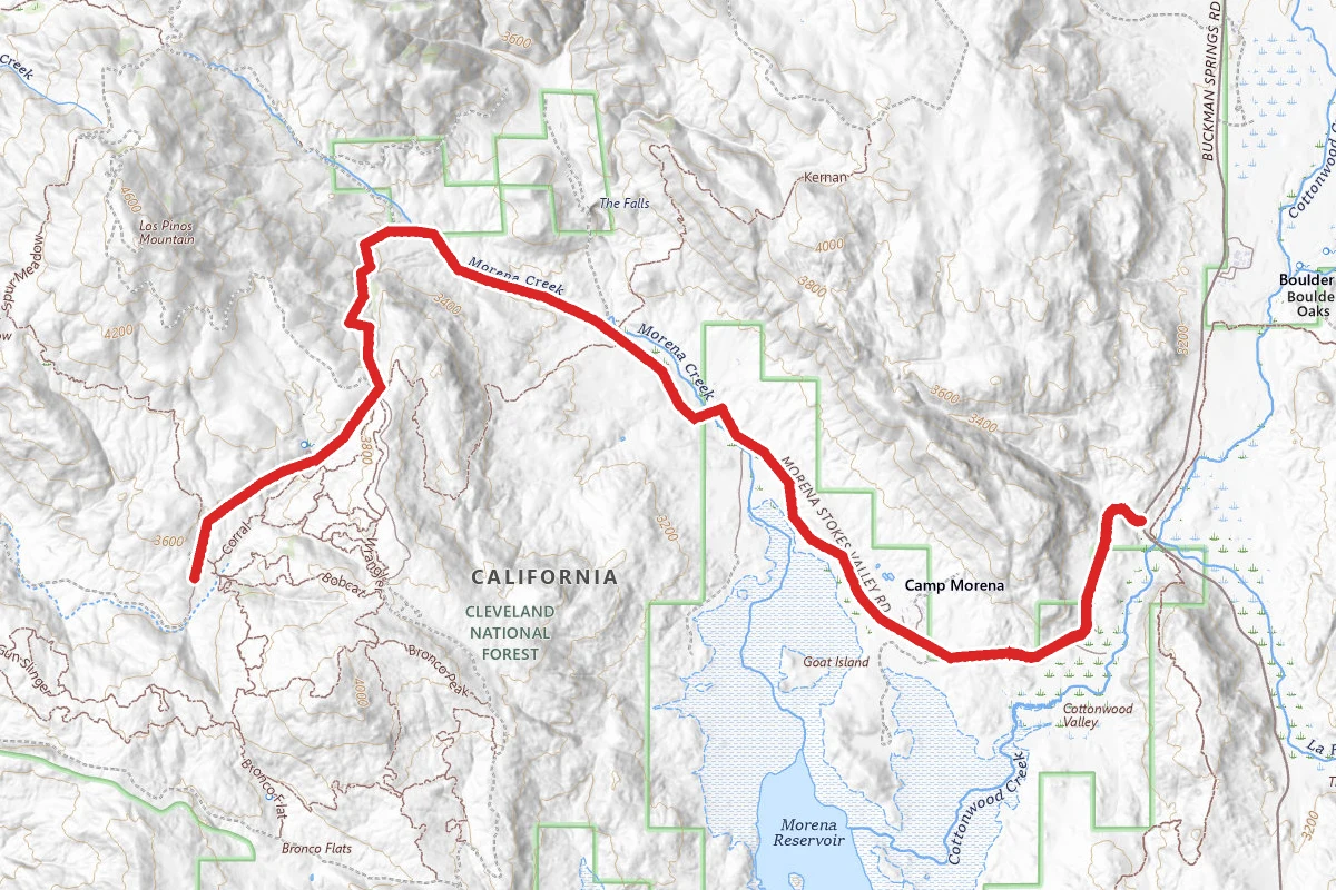 Corral Canyon OHV Trail