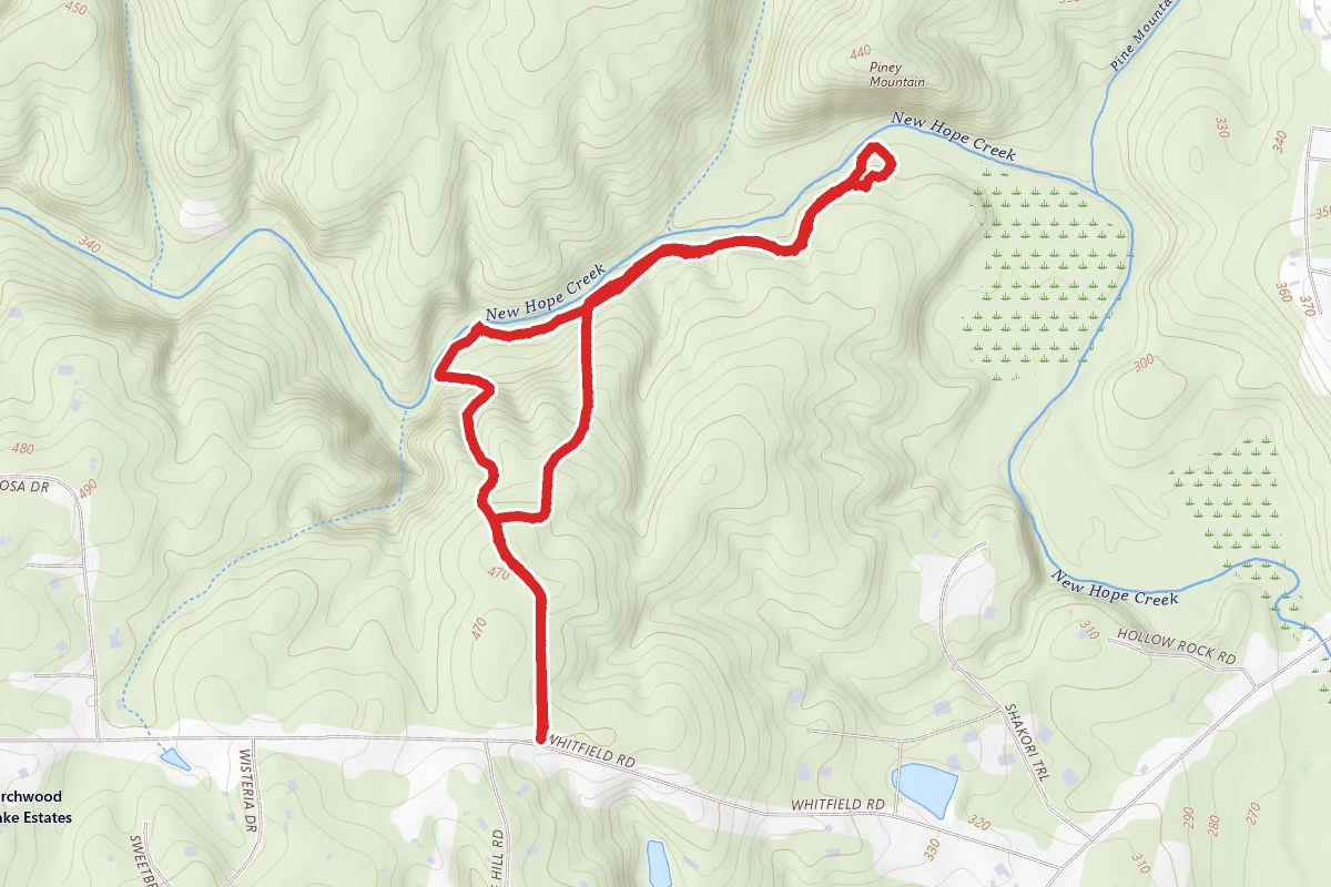 New Hope Creek Trail South Loop