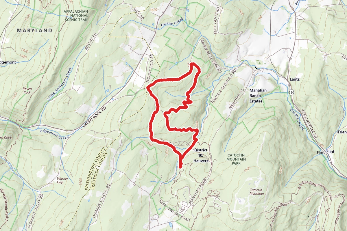 Owen's Creek Campground Loop Trail