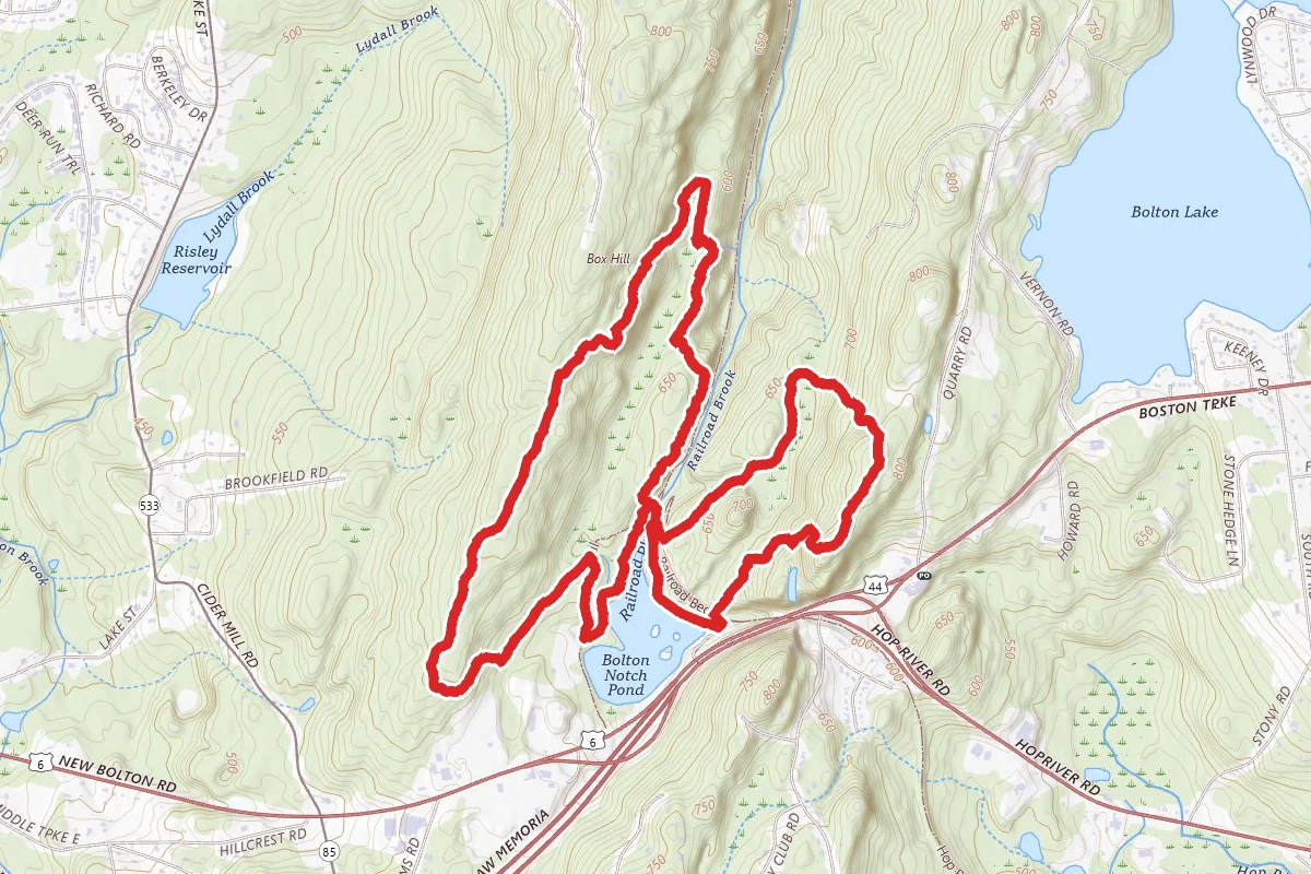 Mohegan Trail and Freja Park Loop