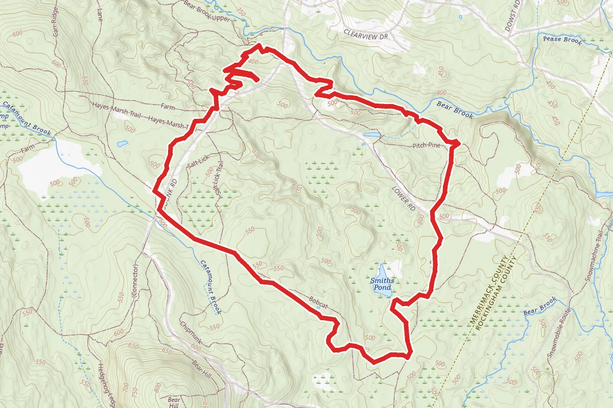 Little Bear, Bobcat, and Broken Boulder Loop Trail