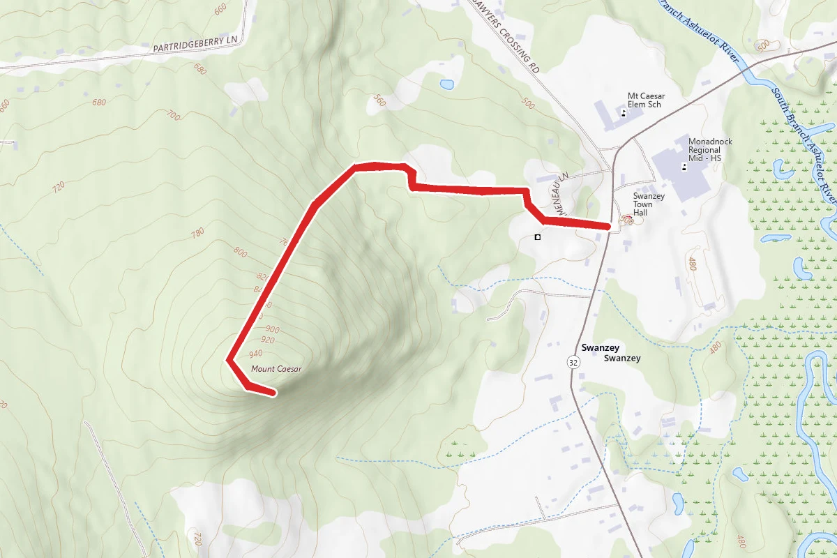 Mount Caesar Trail