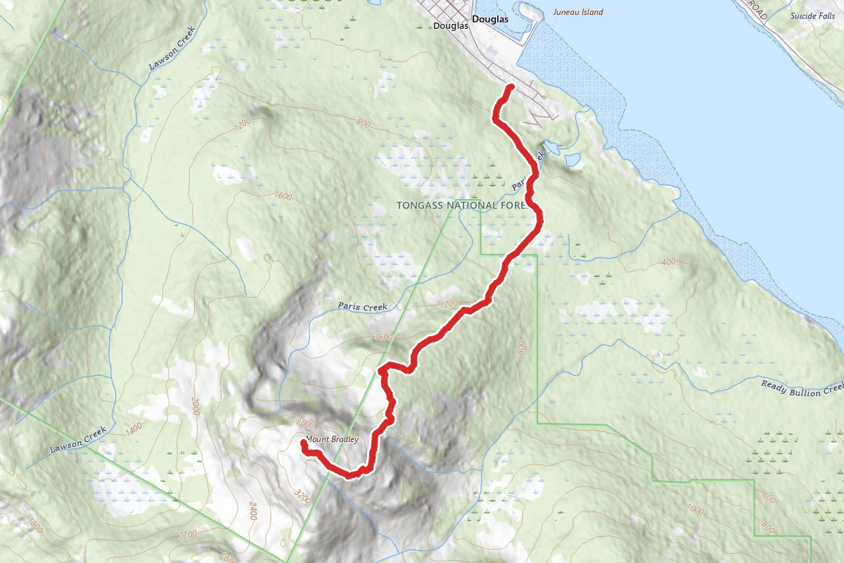 Mount Jumbo (Bradley) Trail