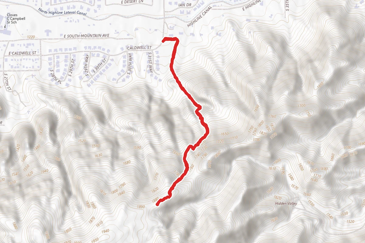 South Mountain Devastator Trail