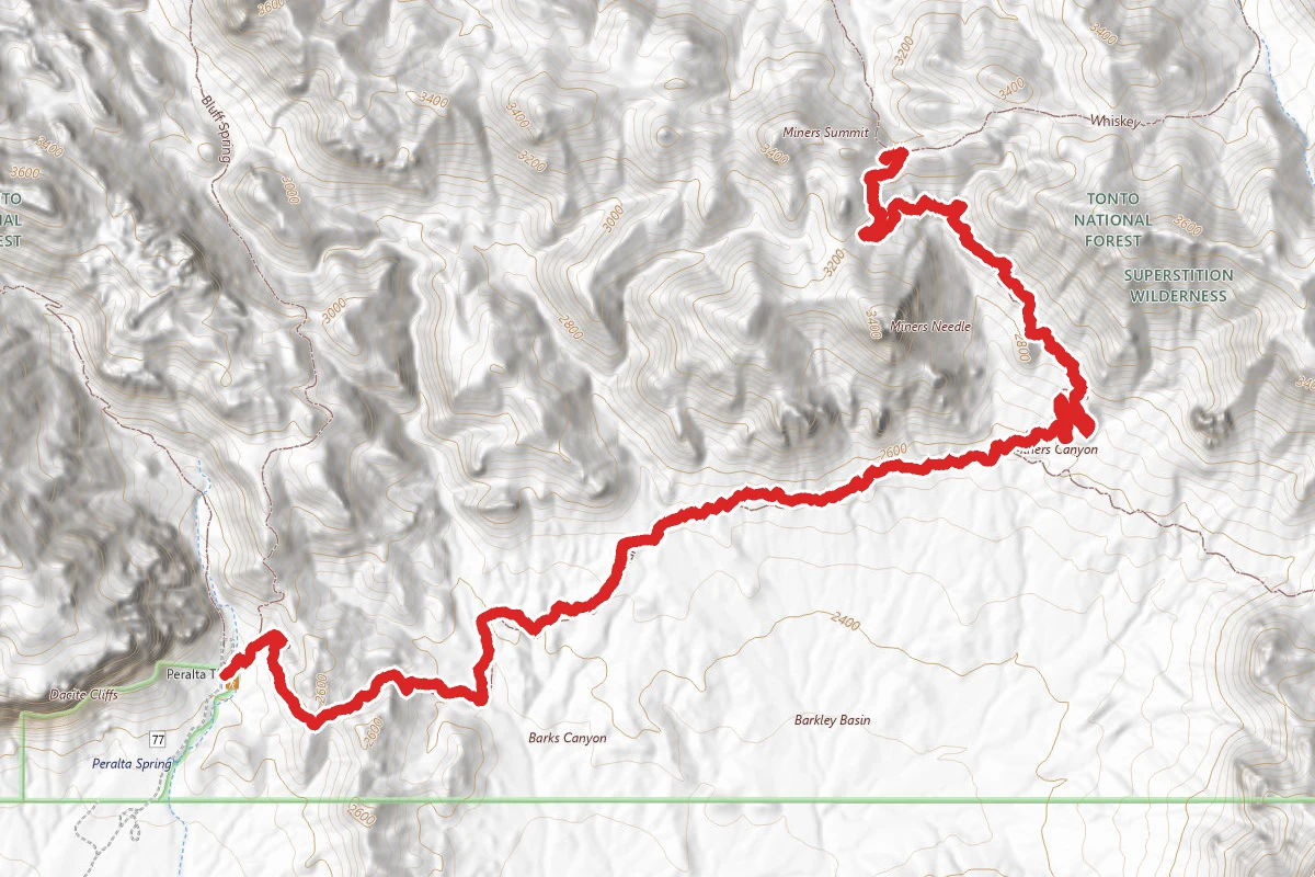 Miners Summit Trail