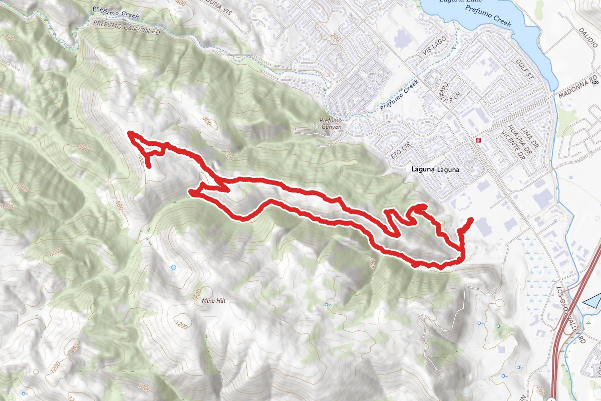 Froom Creek, Poppy, Morro View, Quickshot, Mariposa and King Trail Loop