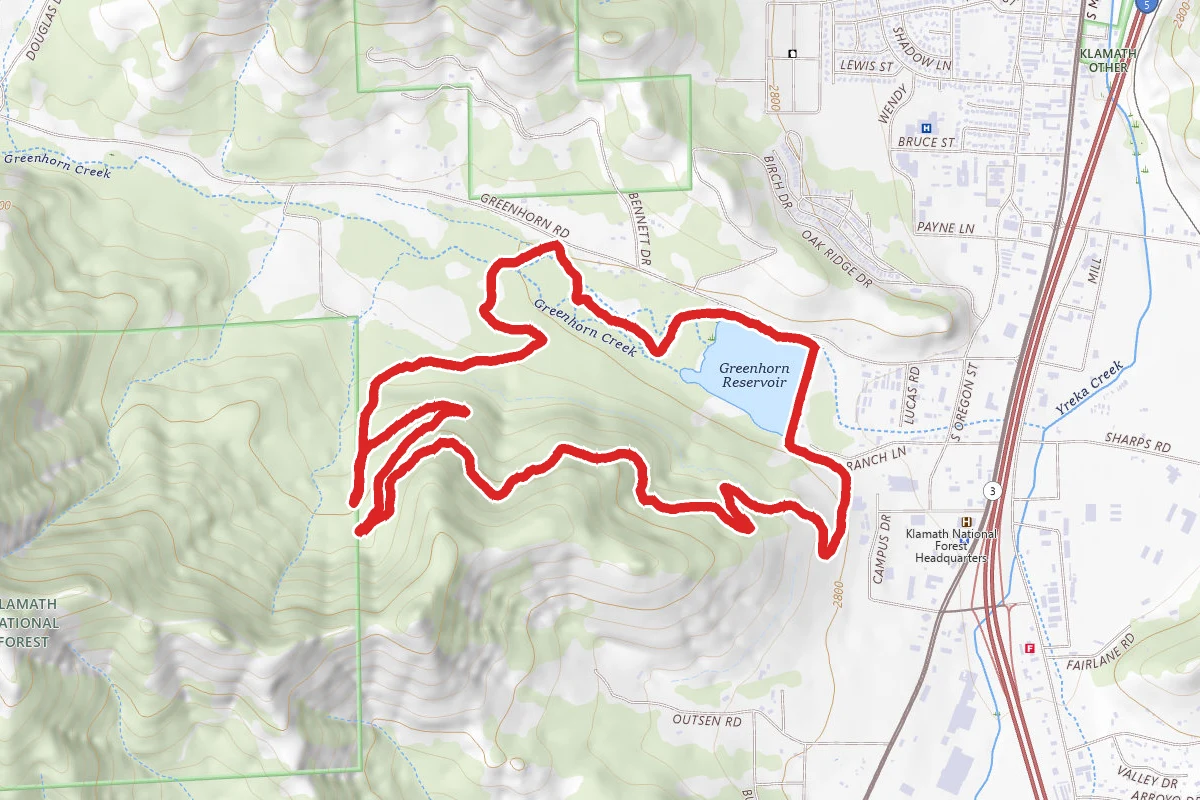 Greenhorn Park Trail
